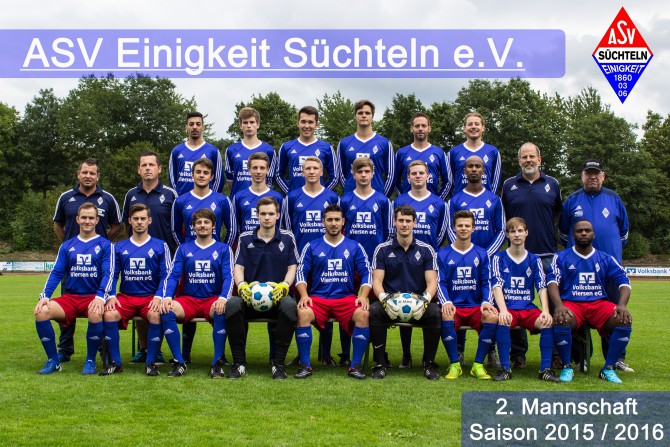 Mannschaftsfoto 2. Mannschaft